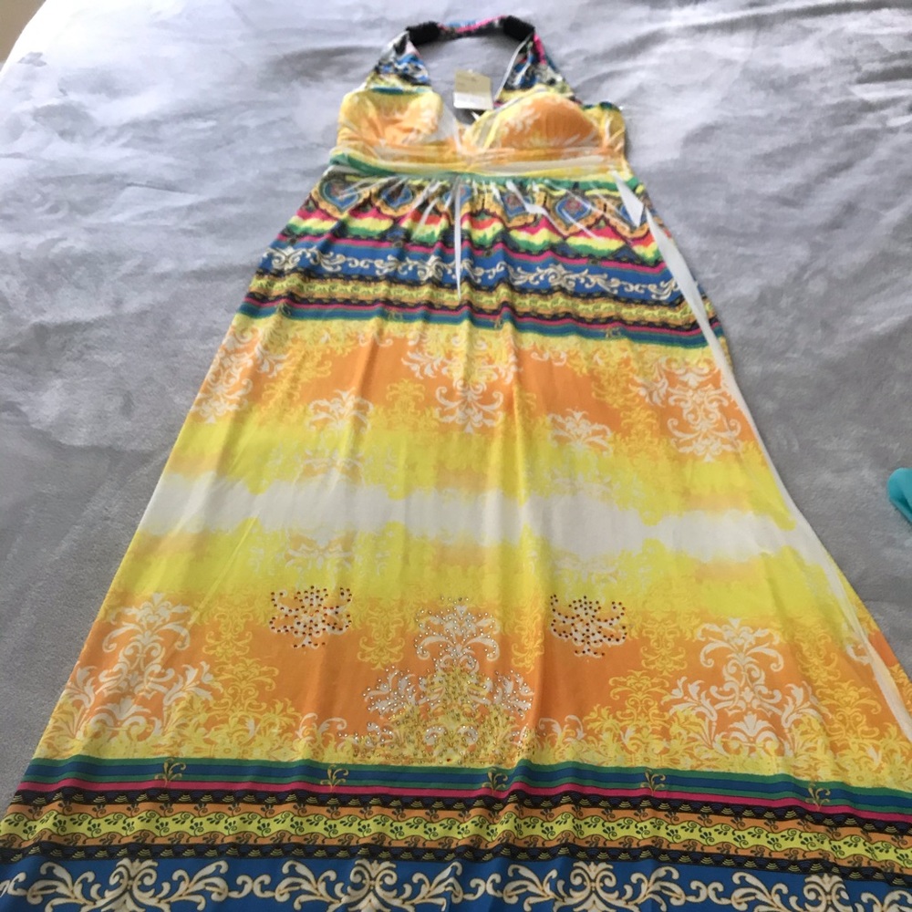 Beautiful silky soft  maxi dress NWT